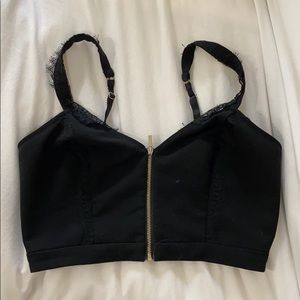 Bebe Crop Top Size 4